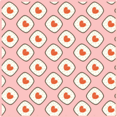 Sushi Maki Heart Sticker