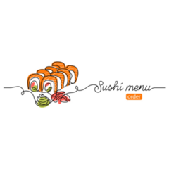 Sushi Menu Sticker