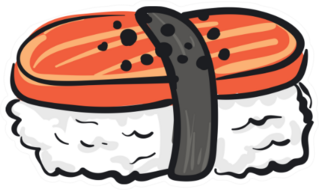 Sushi Roll Sticker