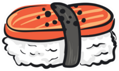 Sushi Roll Sticker