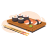 Sushi & Sashimi Sticker