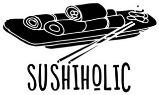Sushiholic Sushi Lover Sticker