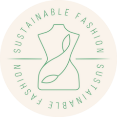 Sustainable Fashion Symbol Thrift Sticker