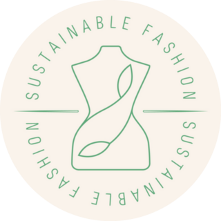 Sustainable Fashion Symbol Thrift Sticker