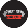 Sweat Now. Shine Later. The Inspirational Fitness Sticker