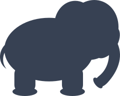 Sweet Baby Elephant Sticker