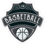Sweet Basketball Badge Sticker