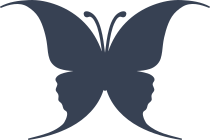 Sweet Delicate Butterfly Sticker