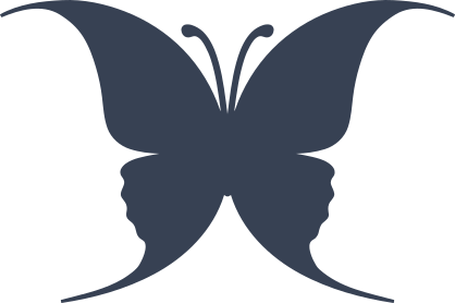 Sweet Delicate Butterfly Sticker