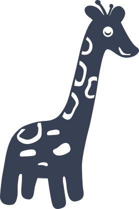 Sweet Giraffe Sticker