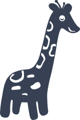 Sweet Giraffe Sticker