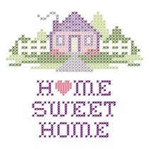 Sweet Home Cute Art Sticker