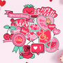 Sweet On You - Valentines Day Sticker Pack