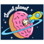 Sweet Planet, Planet Donut Sticker
