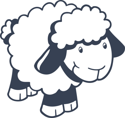 Sweet Sheep Lamb Sticker