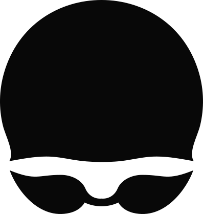 Swim Cap and Goggles Swimming Sticker