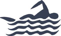 Swimmer Sticker