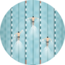 Swimmers In Swimming Pool Top View Sticker