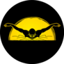 Swimming Butterfly, Man Swimming On Sunlight Sticker