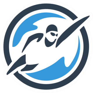 Swimming Logo Sticker