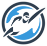 Swimming Logo Sticker