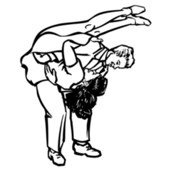 Swing And Jive Dancing Couple 1950 Sticker