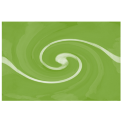 Swirl Matcha Latte Sticker
