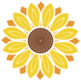 Symbol Of Sunflower Sticker