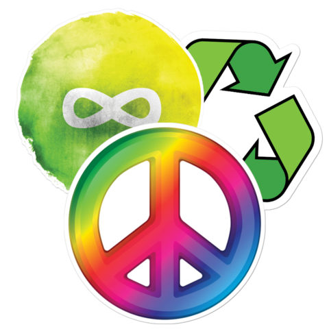Symbol Stickers & Decals | Free Shipping