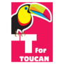 T For The Toucan Sticker