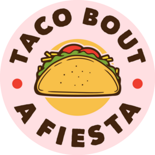 Taco Bout A Fiesta Pink Sticker