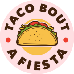 Taco Bout A Fiesta Pink Sticker