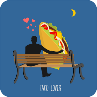 Taco Lover Sticker