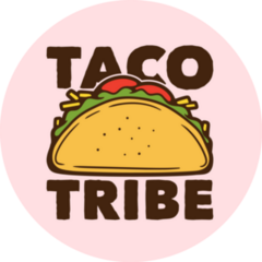Taco Tribe On Pink Sticker