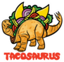 Tacosaurus Sticker