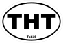 Tahiti Tht Oval Sticker