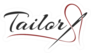 Tailor Logo With Needle And Thread Sticker