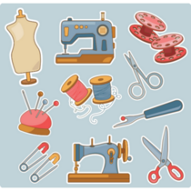 Tailor Sticker Sheet