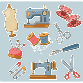 Tailor Sticker Sheet
