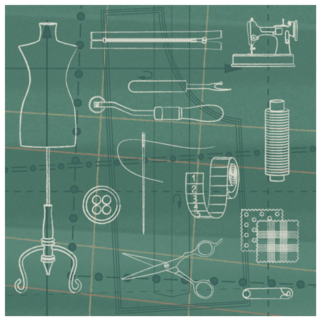 Tailoring Elements Sticker Sheet