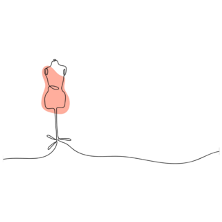 Tailors Dummy Female Sticker