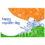Taj Mahal India Happy Republic Day Sticker