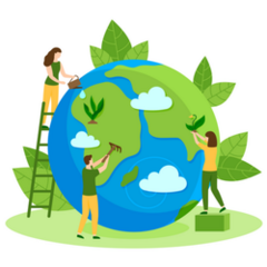 Take Care Of Our Planet Earth Day Sticker