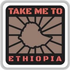 Take Me To Ethiopia Sticker 