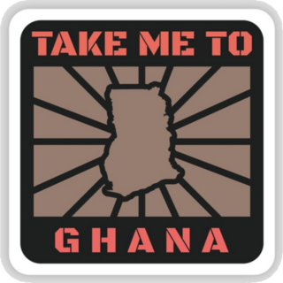Take Me To Ghana Sticker 