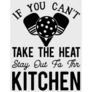 Take The Heat Pickleball Sticker