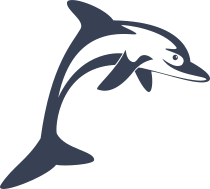 Talented Dolphin Sticker