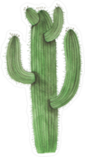 Tall Cactus Sticker