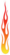 Tall Flames Fire Sticker