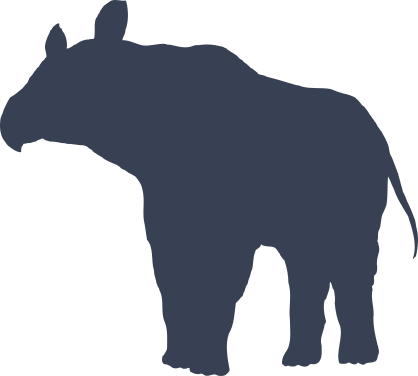 Tall Interesting Dinosaur Sticker